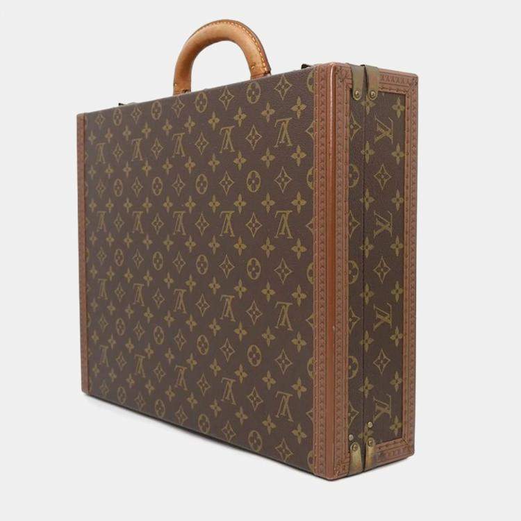 Pre Owned Louis Vuitton President Classeur Monogram Briefcase Bag