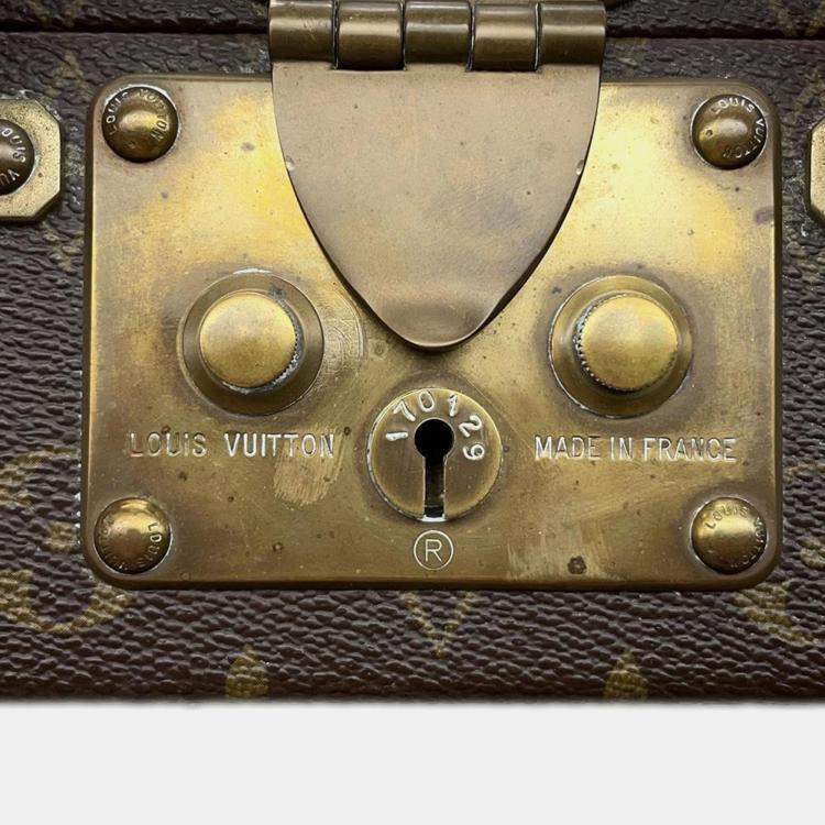 Pre Owned Louis Vuitton President Classeur Monogram Briefcase Bag