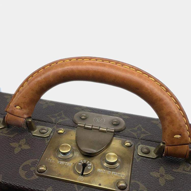 Pre Owned Louis Vuitton President Classeur Monogram Briefcase Bag