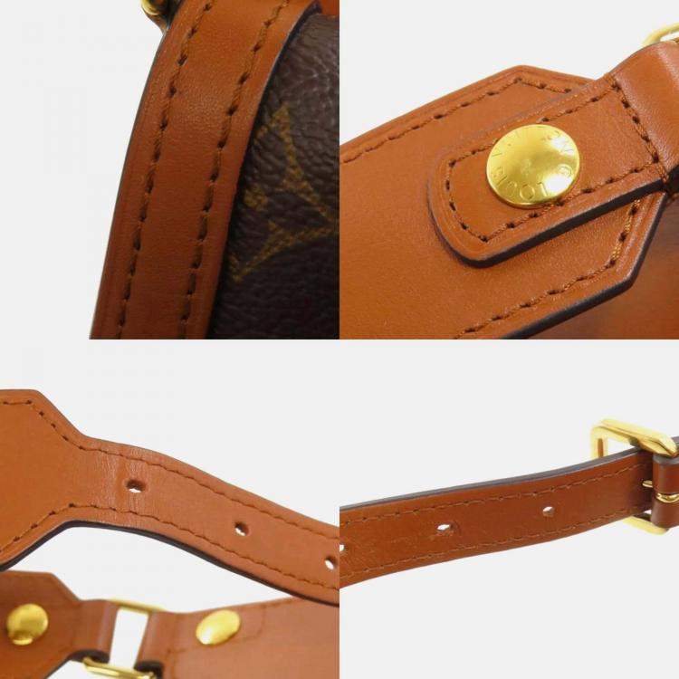 Pre Owned Louis Vuitton Dauphine Brown Monogram Reverse Bumbag 