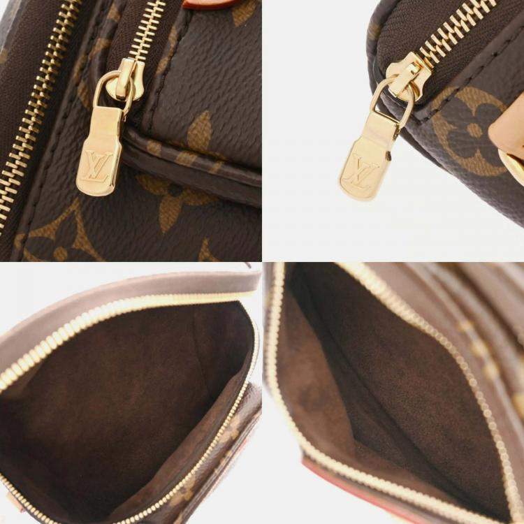 Pre Owned Louis Vuitton Bumbag Mini Brown Monogram Canvas Waist Bag