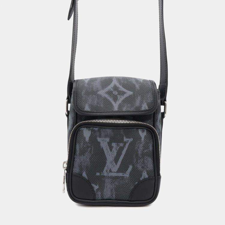 Pre Owned Louis Vuitton Amazon Monogram Black Shoulder Bag