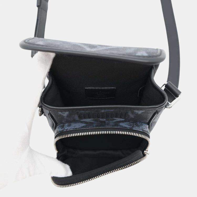 Pre Owned Louis Vuitton Amazon Monogram Black Shoulder Bag