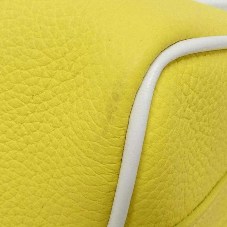 Pre Owned Louis Vuitton Keepall XS Yellow Everyday LV Boston Bag