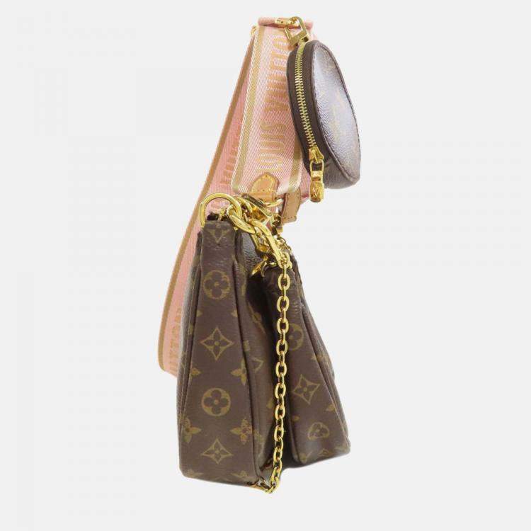 Pre Owned Louis Vuitton Multi Pochette Accessoires Monogram Canvas Shoulder Bag