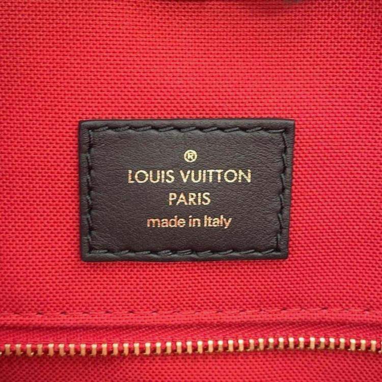 Pre Owned Louis Vuitton OnTheGo GM Monogram Reverse Giant Canvas Tote Bag