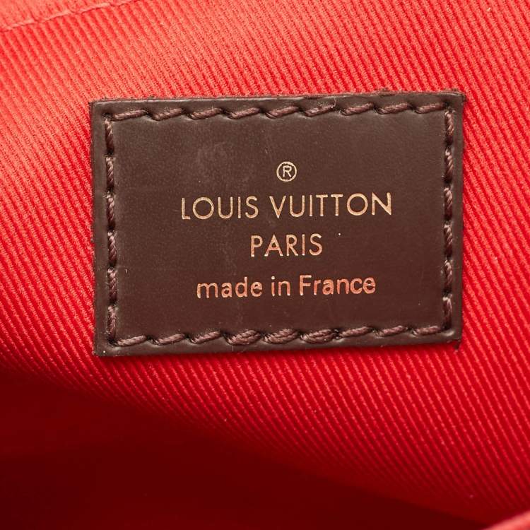 Pre Owned Louis Vuitton Damier Ebene Canvas Croisette Bag