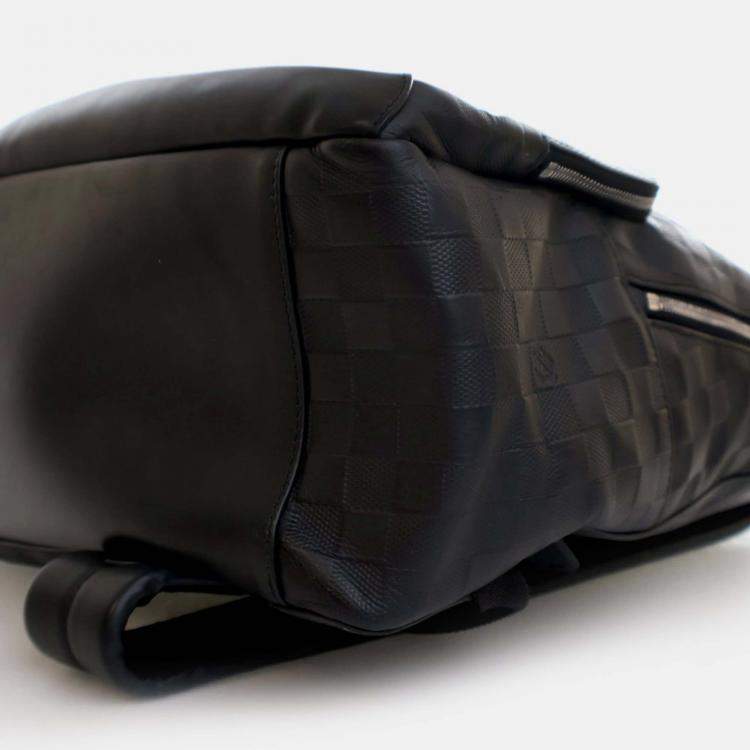 Pre Owned Louis Vuitton Avenue Black Damier Infini Backpack