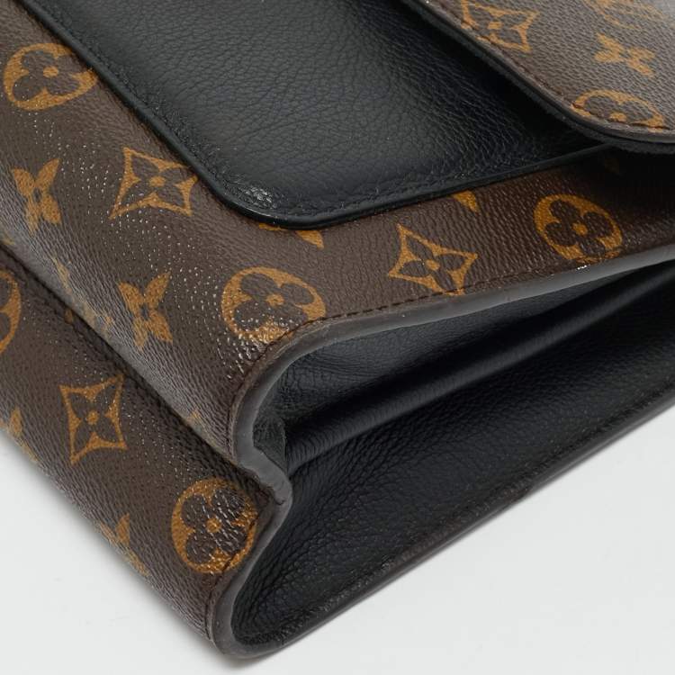 Pre Owned Louis Vuitton Blue Marine Monogram Canvas Victoire Bag