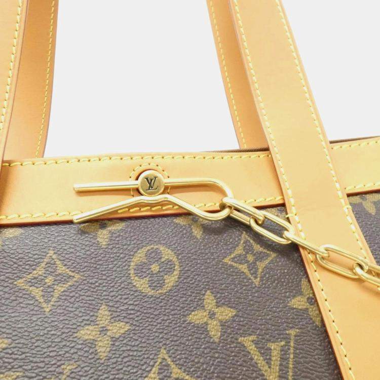 Pre Owned Louis Vuitton Voyage Monogram Canvas Tote Bag