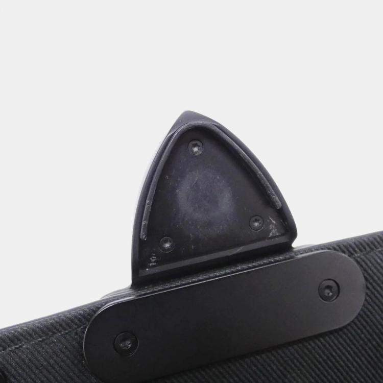 Pre Owned Louis Vuitton Vertical Trunk Black Taurillon Monogram Leather Shoulder Bag