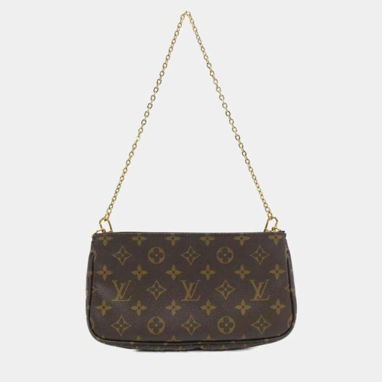Pre Owned Louis Vuitton Multi Pochette Accessoires Monogram Canvas Shoulder Bag
