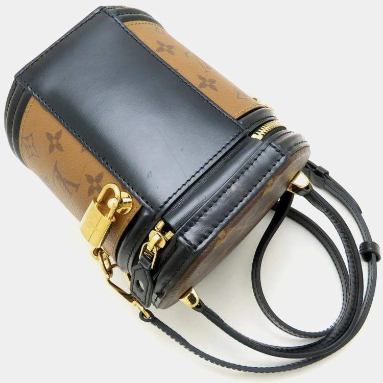 Pre Owned  Louis Vuitton Cannes Brown Monogram Reverse Handbag 