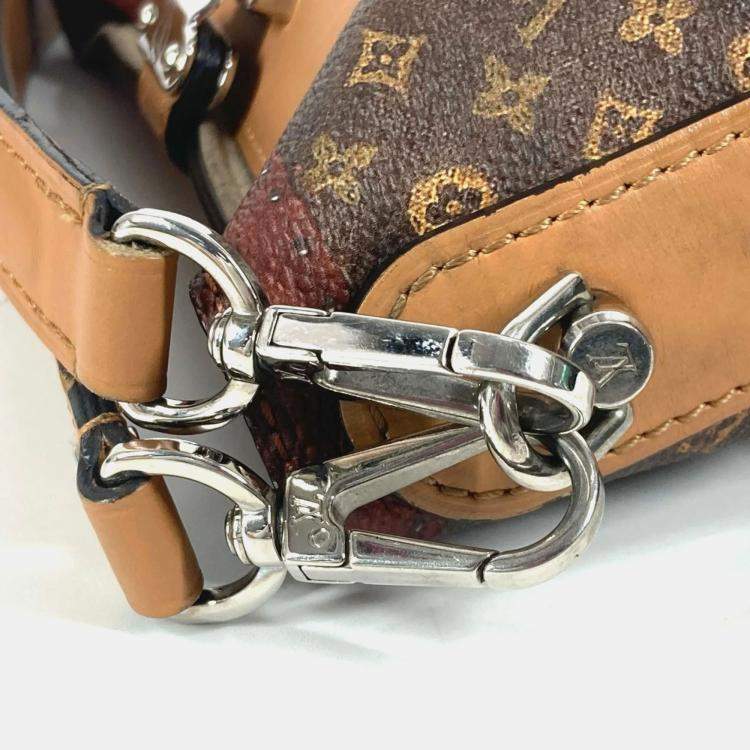 Pre Owned Louis Vuitton Transformed Monogram Duffel Bag Crossbody 2-Way Pochette Bucket-Shaped Shoulder Canvas Leather Brown