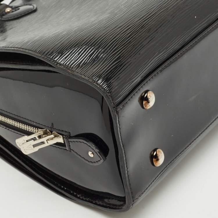 Pre Owned Louis Vuitton Black Epi Leather Pont Neuf GM Bag