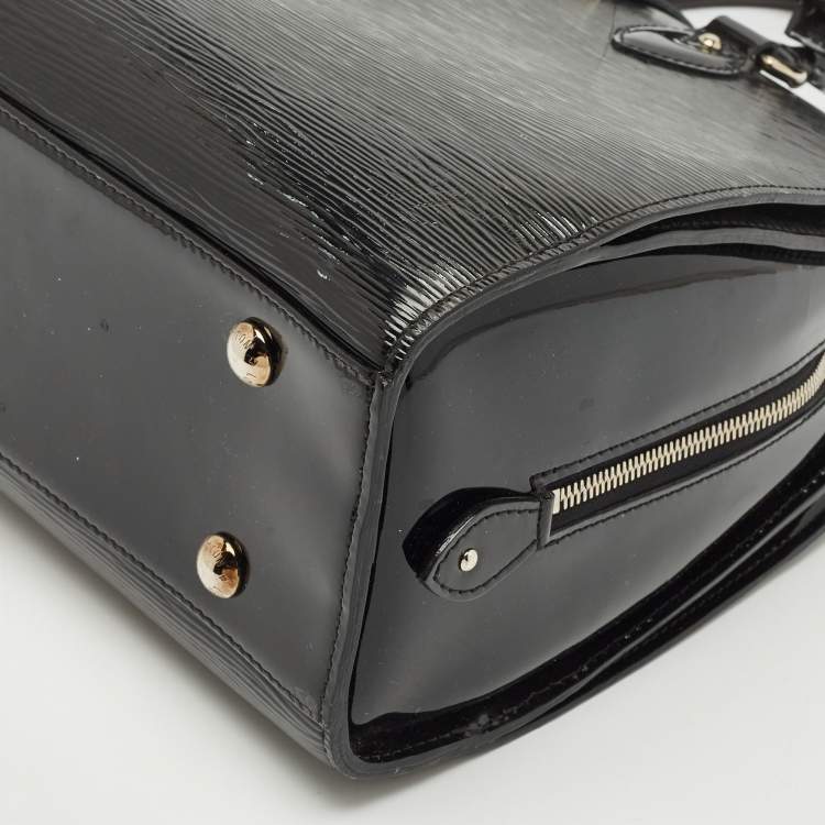 Pre Owned Louis Vuitton Black Epi Leather Pont Neuf GM Bag