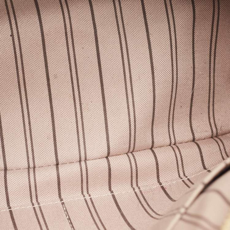 Pre Owned Louis Vuitton Mauve Empreinte Leather Speedy Bandouliere 25 Bag