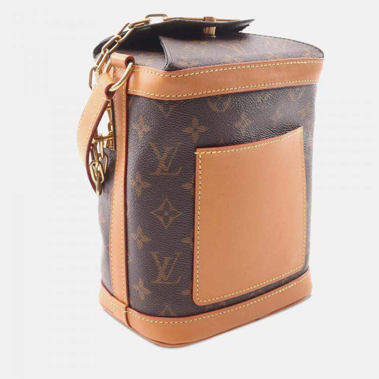 Pre Owned Louis Vuitton Brown Monogram Legacy Milk Box