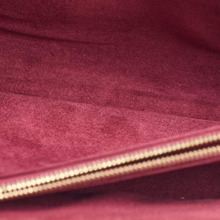 Pre Owned Louis Vuitton Raisin Monogram Canvas Victoire Chain Bag