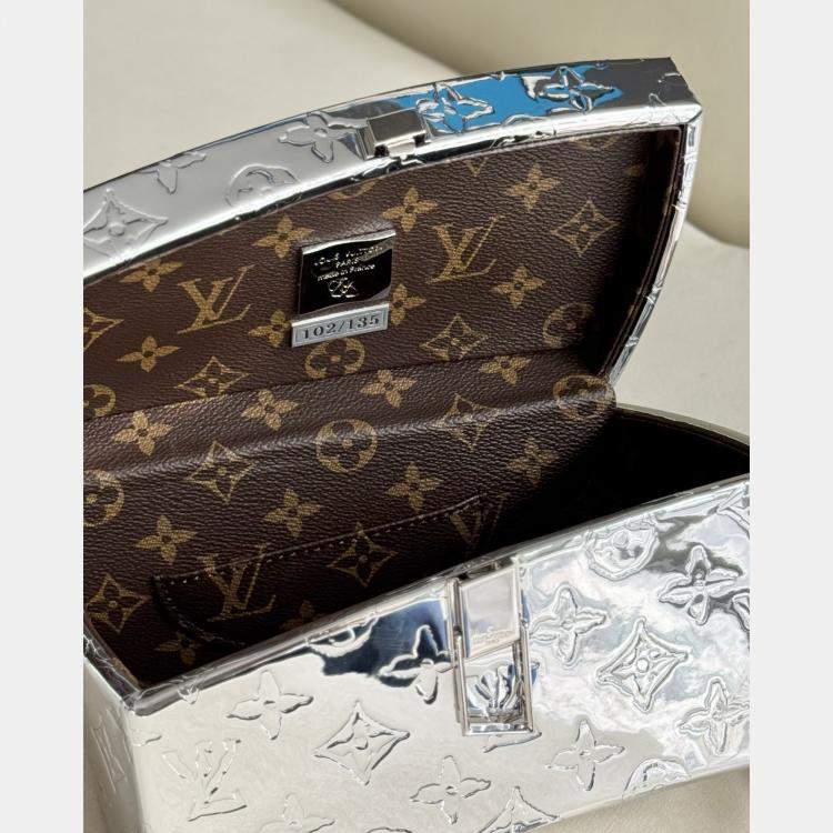 Pre Owned Louis Vuitton Mirror Twisted Frank Gehry Box Bag