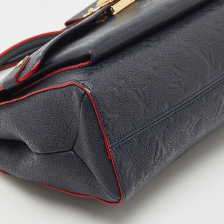 Pre Owned Louis Vuitton Celeste Monogram Empreinte Leather Vavin PM Bag