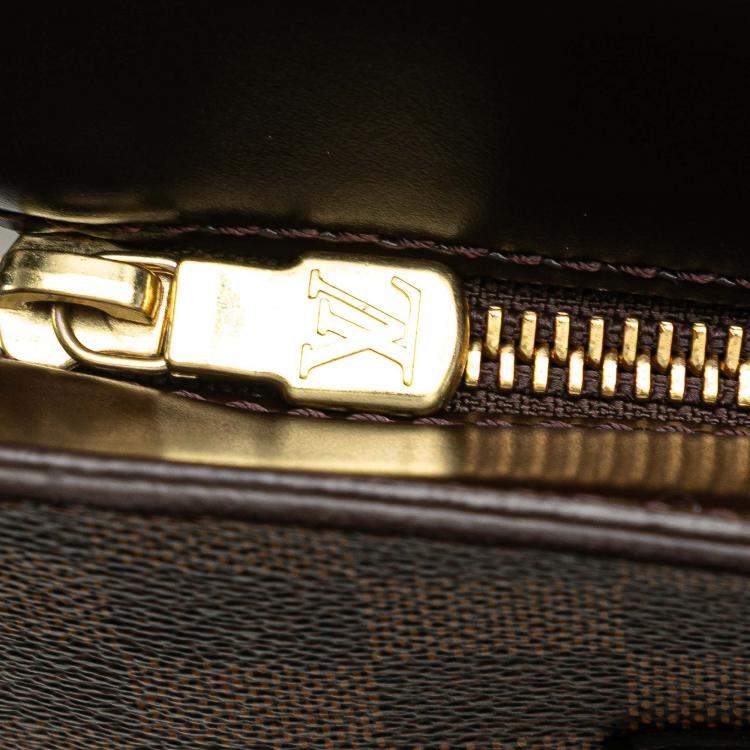 Pre Owned Louis Vuitton Brown Damier Ebene Venice Sac Plat GM