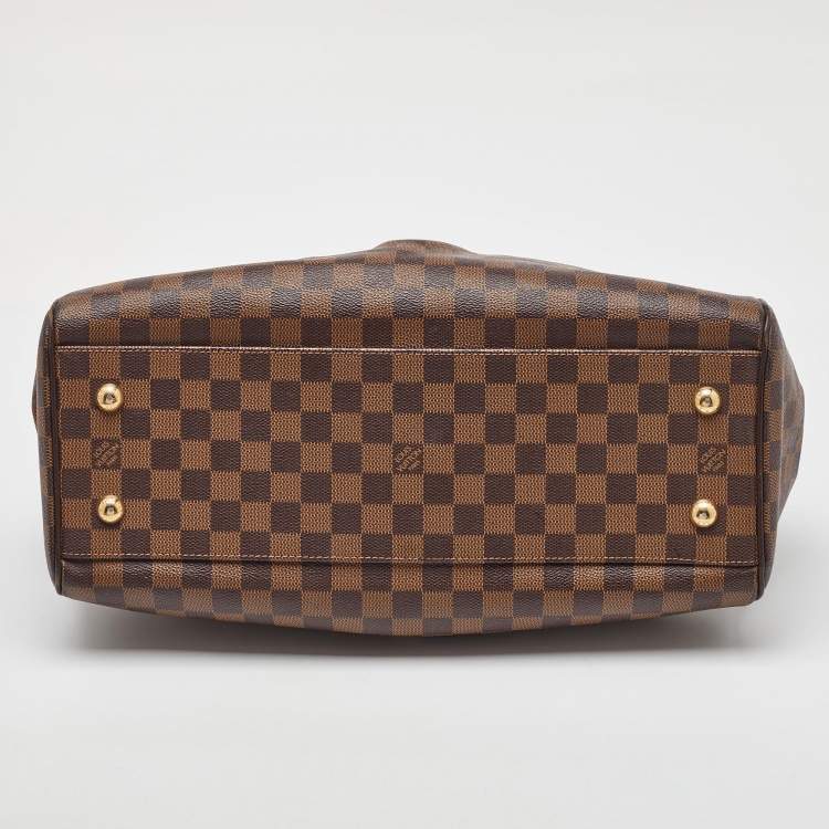 Pre Owned Louis Vuitton Damier Ebene Canvas Trevi GM Bag