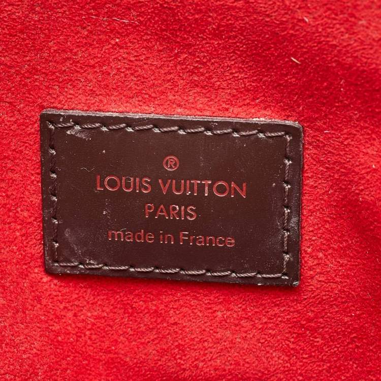 Pre Owned Louis Vuitton Damier Ebene Canvas Trevi GM Bag