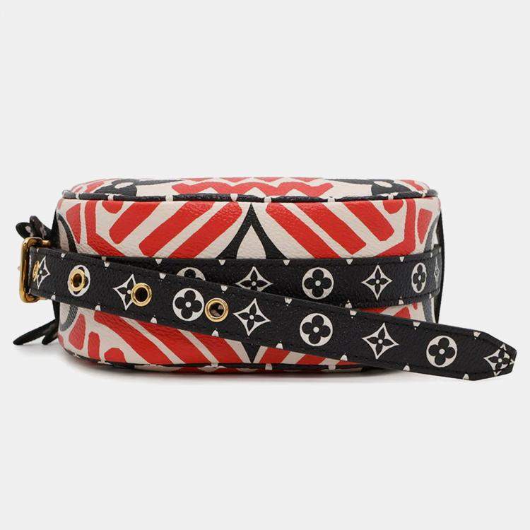 Pre Owned Louis Vuitton Crafty Boite Chapeau Claim Rouge Monogram Giant Shoulder Bag