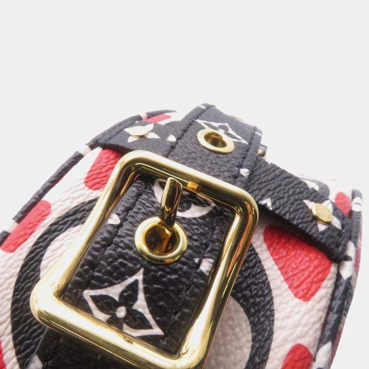 Pre Owned Louis Vuitton Crafty Boite Chapeau Claim Rouge Monogram Giant Shoulder Bag