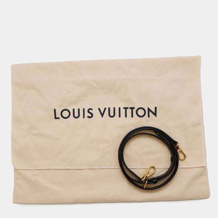 Pre Owned Louis Vuitton Cannes Noir Monogram Vernis Leather Size Pm