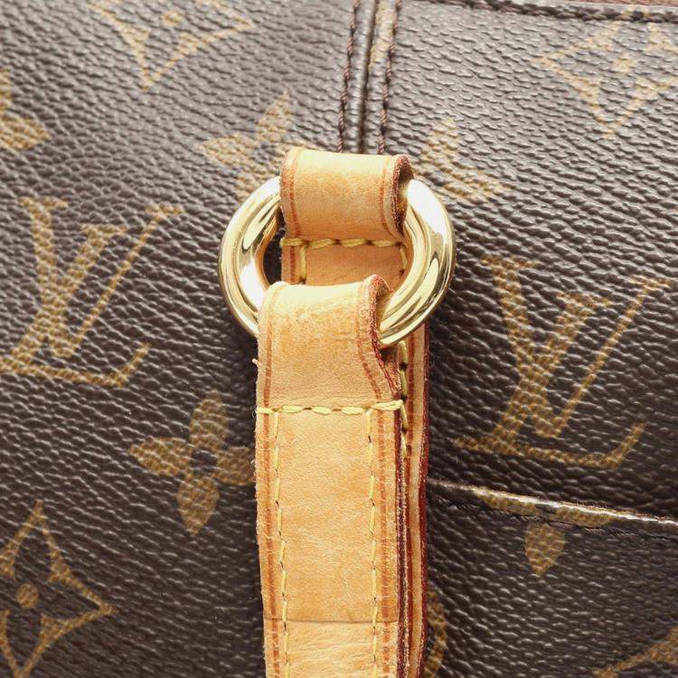 Pre Owned Louis Vuitton Brown Monogram Totally PM
