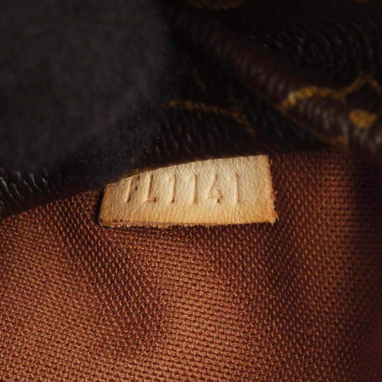 Pre Owned Louis Vuitton Brown Monogram Totally PM