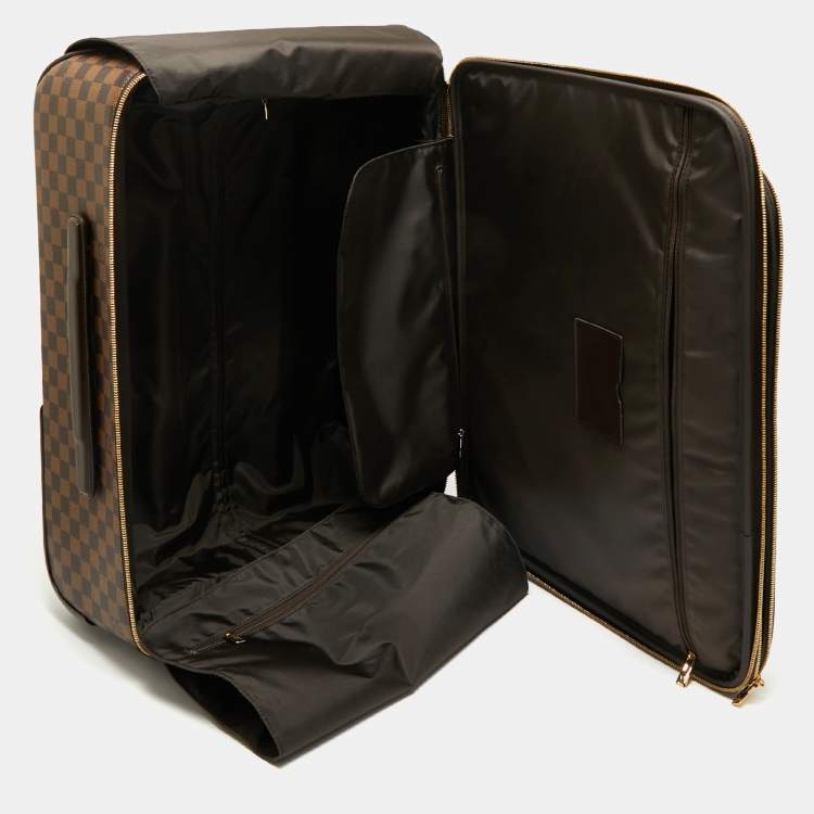Pre Owned Louis Vuitton Damier Ebene Canvas Business Pegase Legere 55 Luggage