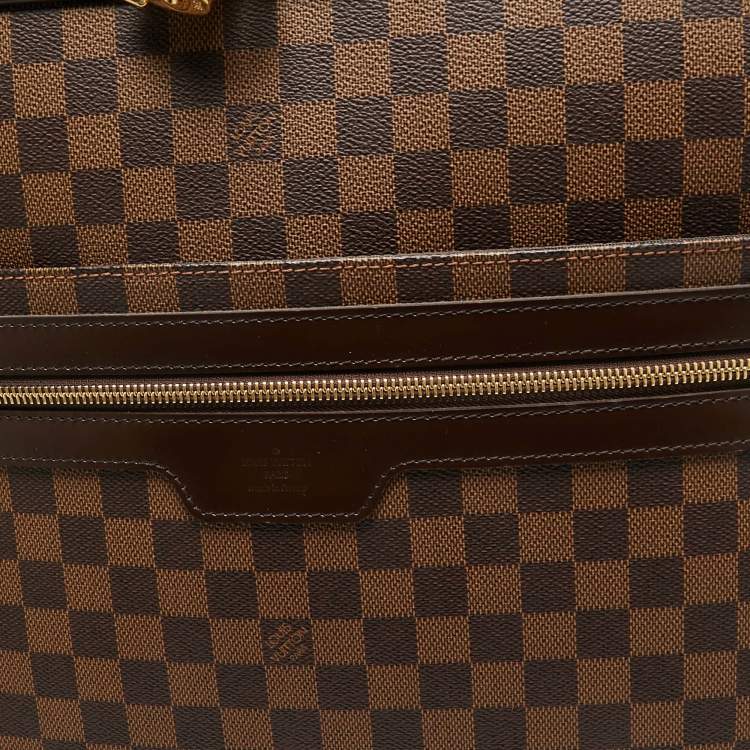 Pre Owned Louis Vuitton Damier Ebene Canvas Business Pegase Legere 55 Luggage