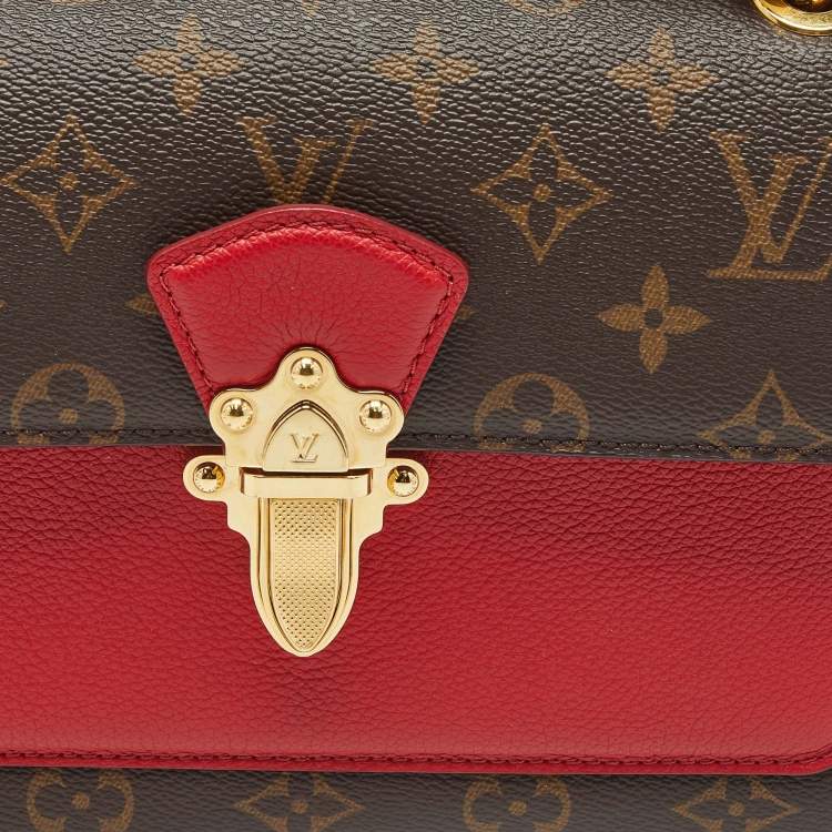 Pre Owned Louis Vuitton Cerise Monogram Canvas Victoire Bag