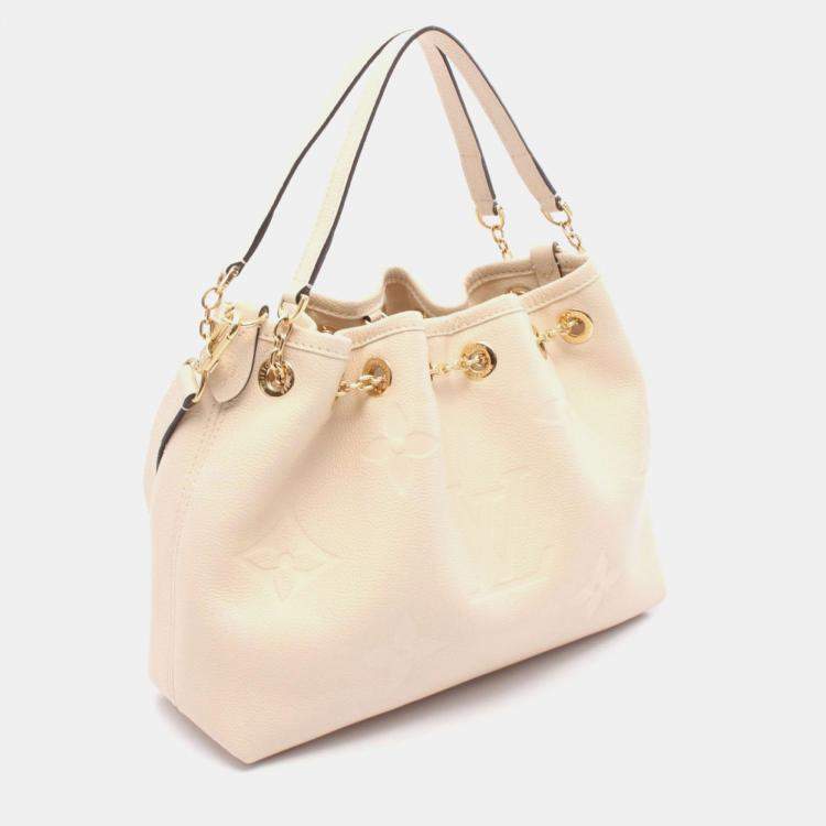 Pre Owned Louis Vuitton Bundle Beige Monogram Empreinte Leather Crossbody Bag