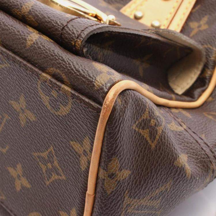Pre Owned Louis Vuitton Manhattan Pm Monogram