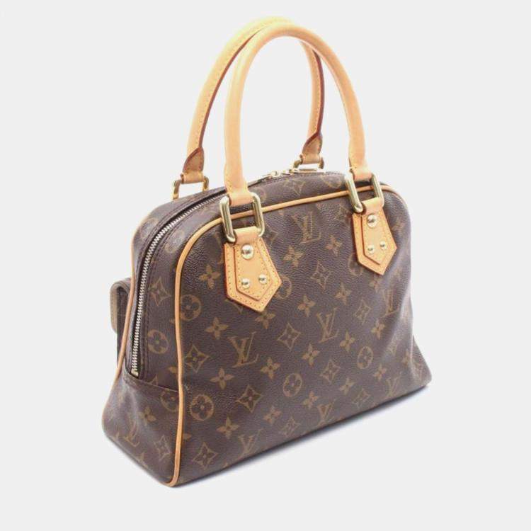 Pre Owned Louis Vuitton Manhattan Pm Monogram