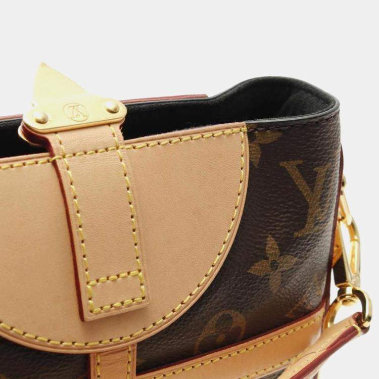 Pre Owned Louis Vuitton Duffle Monogram Canvas Shoulder Bag