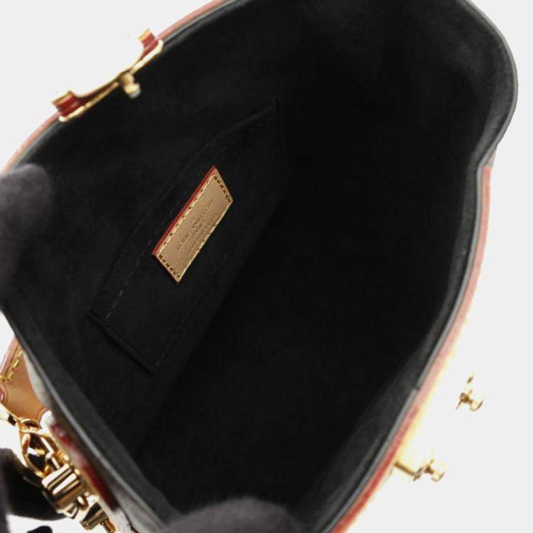 Pre Owned Louis Vuitton Duffle Monogram Canvas Shoulder Bag