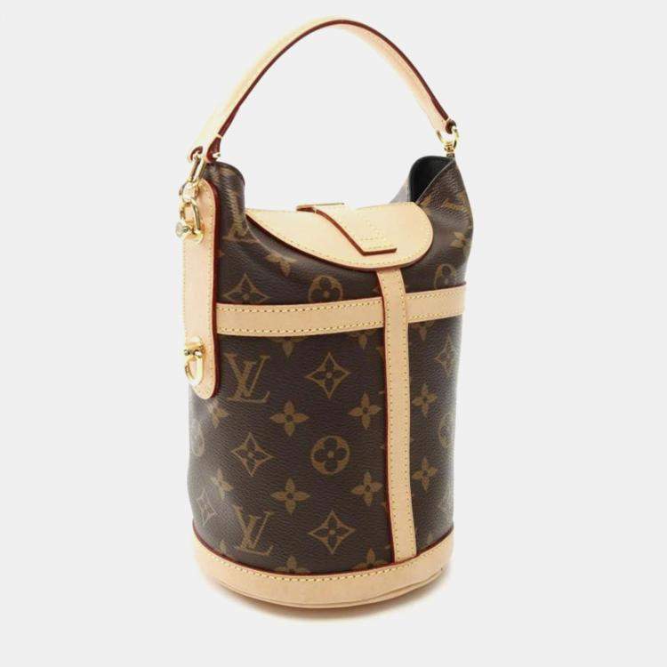 Pre Owned Louis Vuitton Duffle Monogram Canvas Shoulder Bag