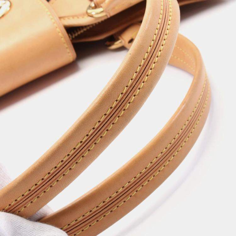 Pre Owned Louis Vuitton Boetie PM Brown Monogram Canvas Top Handle Bag