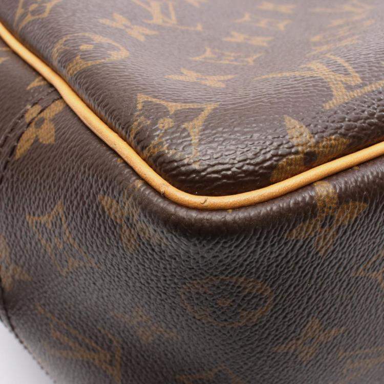 Pre Owned Louis Vuitton Deauville Monogram Canvas Vanity Bag