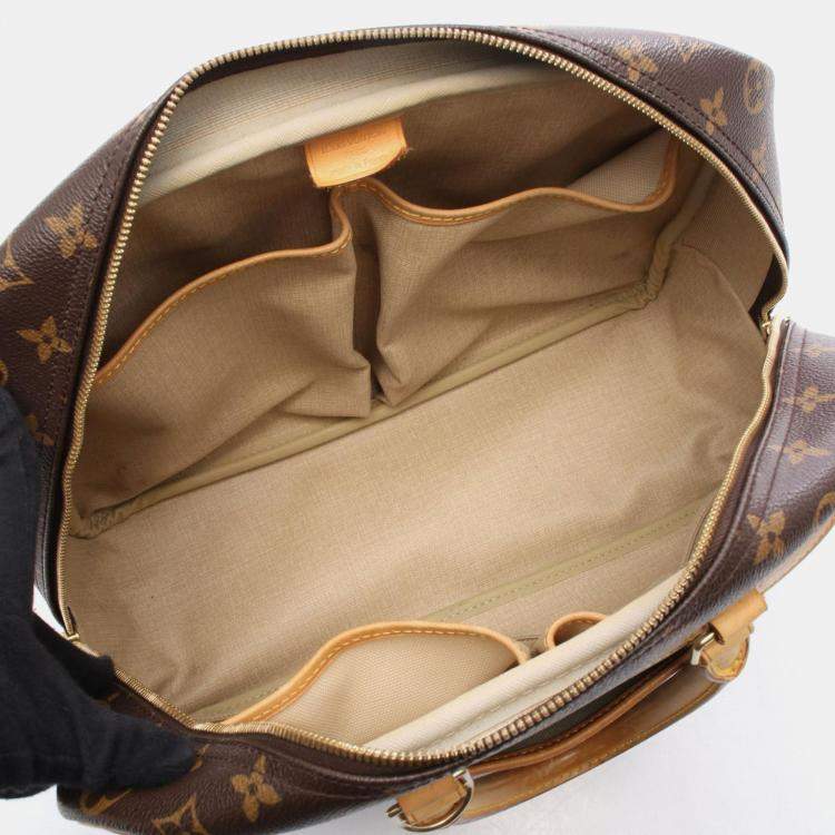 Pre Owned Louis Vuitton Deauville Monogram Canvas Vanity Bag