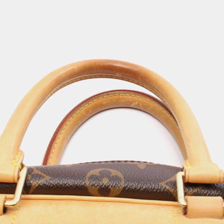 Pre Owned Louis Vuitton Deauville Monogram Canvas Vanity Bag