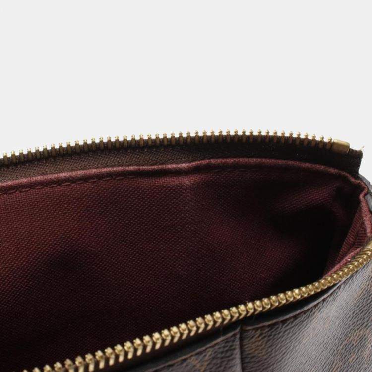 Pre Owned Louis Vuitton Turenne Brown Monogram Canvas Top Handle Bag