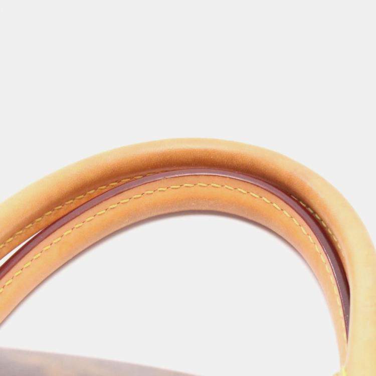 Pre Owned Louis Vuitton Turenne Brown Monogram Canvas Top Handle Bag