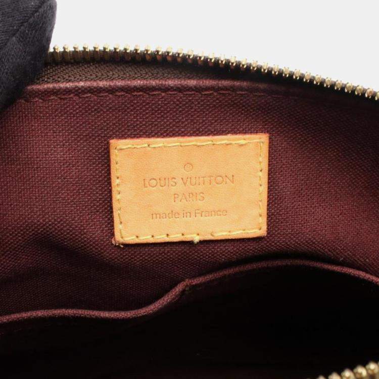 Pre Owned Louis Vuitton Turenne Brown Monogram Canvas Top Handle Bag