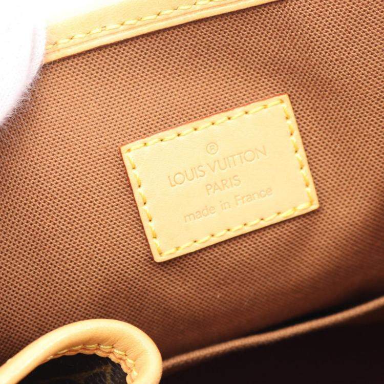 Pre Owned Louis Vuitton Batignolle Brown Monogram Canvas Tote Bag 